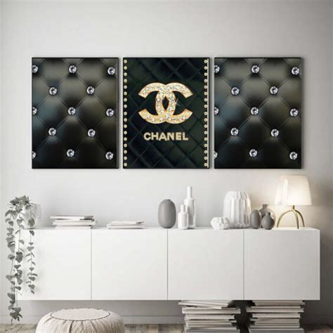 chanel picture wall art|chanel pictures for bedroom.